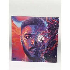 Kid Cudi Man on the Moon III The Chosen 2LP Vinyl Record Hip Hop Rap With Poster
